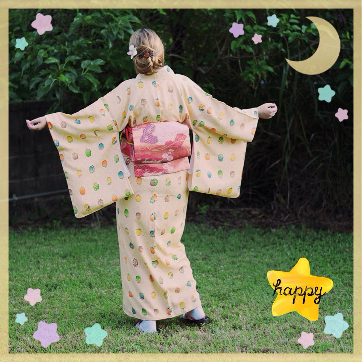 Kinchaku Yukata Kimono Purse - Choose Your Own Fabric - Matsuri